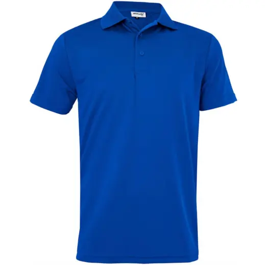 Mens Pro Golf Shirt Royal Front